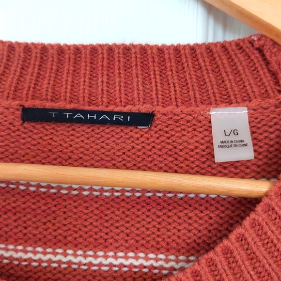 Stripy knit sweater - Picture 3 of 4